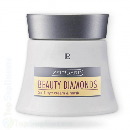 Creme de ochi - Crema si masca de ochi Beauty Diamonds particule diamant LR TopSuplimente