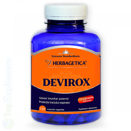 Devirox antiviral pastile vitamine imunitate Herbagetica - TopSuplimente