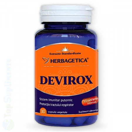 Suplimente alimentare - Devirox antiviral pastile vitamine imunitate Herbagetica - TopSuplimente