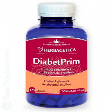 Suplimente antioxidanti - DiabetPrim supliment diabet si valori normale glicemie Herbagetica - TopSuplimente