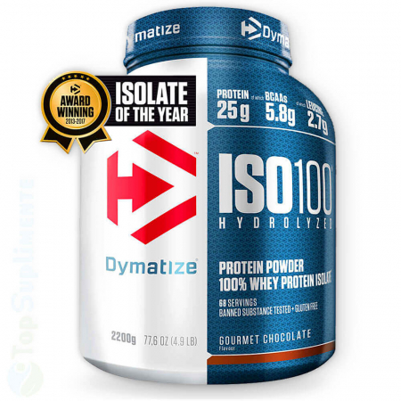 Dymatize ISO 100 proteine masa musculara si izolat proteic - TopSuplimente