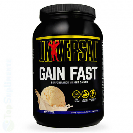 Proteine masa musculara - Gain Fast 3100 gainer proteine masa musculara Universal Nutrition - TopSuplimente