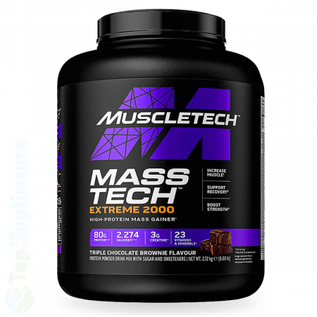 Recomandari produse - Gainer masa musculara Mass Tech Extreme 2000 MuscleTech - TopSuplimente
