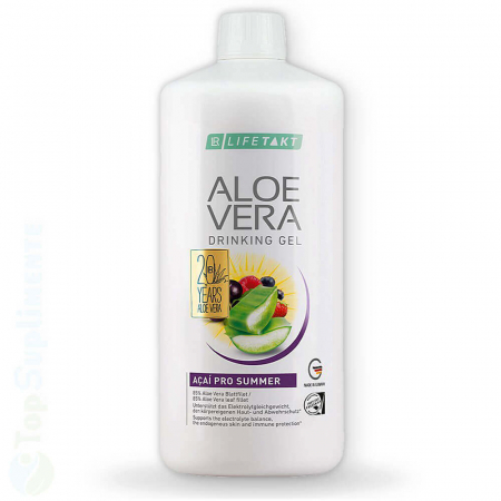 Gel de băut Aloe Vera Acai LR, protecție și hidratare, imunitate, stres oxidativ, echilibru electrolitic, piele, aloe, açai, miere [3]