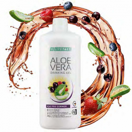 Suplimente alimentare - Gel de băut Aloe Vera Acai LR, protecție și hidratare, imunitate, stres oxidativ, echilibru electrolitic, piele, aloe, açai, miere