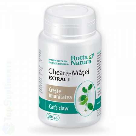 Suplimente alimentare - Gheara matei Cat claw pastile imunitate articulatii Rotta Natura - TopSuplimente