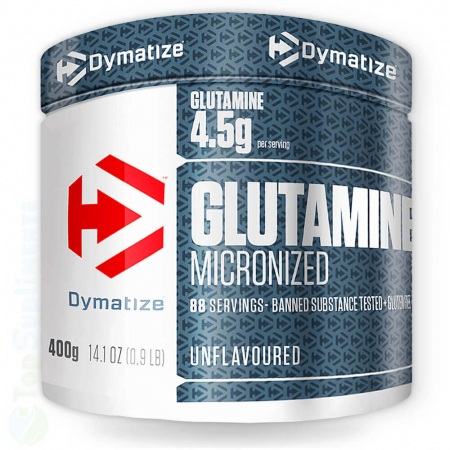 Glutamina pulbere aminoacid supliment Dymatize 400gr TopSuplimente