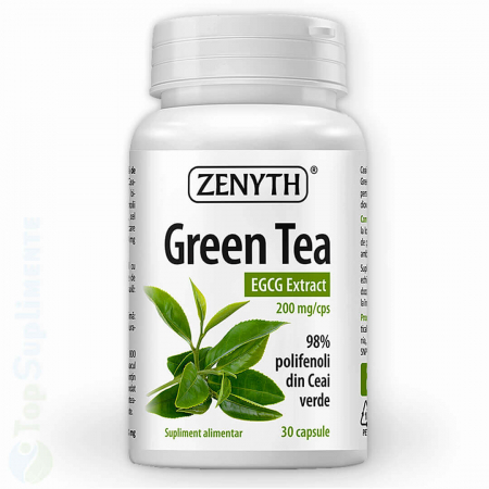 Suplimente alimentare - Green Tea EGCG Extract de Ceai Verde capsule antioxidant Zenyth - TopSuplimente