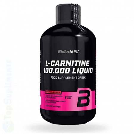 Arzatoare de grasimi - L Carnitina lichida 100000 arzator de grasimi fat burner BioTech - TopSuplimente