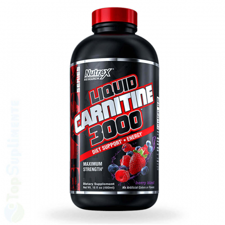 Arzatoare de grasimi - L Carnitina lichida 3000 arzator de grasimi fat burner Nutrex - TopSuplimente