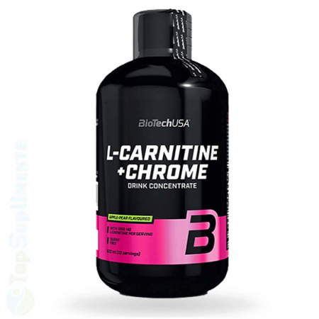 Arzatoare de grasimi - L Carnitina si Chrome arzator de grasimi si fat burner BioTech - TopSuplimente