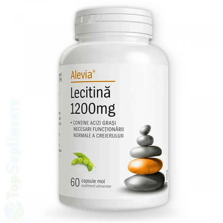 Pastile de memorie - Lecitina 1200mg pastile memorie energie antistes Alevia - TopSuplimente