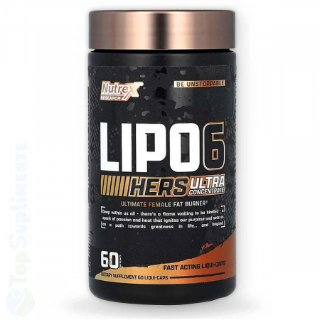 Lipo 6 Black Hers Ultra Concentrate arzator de grasimi femei Nutrex - TopSuplimente