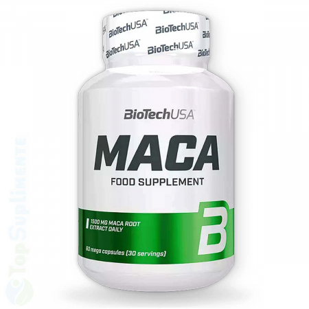 Suplimente alimentare - Maca pastile si vitamine potenta oboseala energie BioTech - TopSuplimente