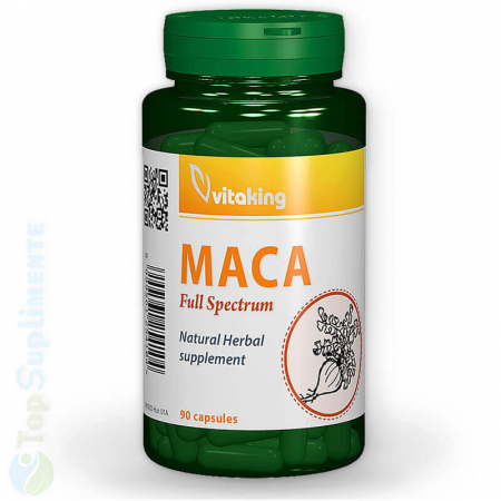 Suplimente tiroida - Maca pastile potenta, vitamine oboseala energie Vitaking 90cps TopSuplimente