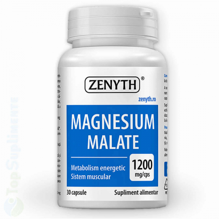 Vitamine si minerale - Magneziu Malat pastile capsule energie muschi Zenyth - TopSuplimente
