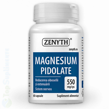 Vitamine copii - Magneziu Pidolat pastile capsule oboseala migrene sistem nervos Zenyth - TopSuplimente