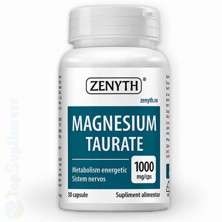 Vitamine si minerale - Magneziu Taurat pastile capsule inima oboseala stres Zenyth - TopSuplimente