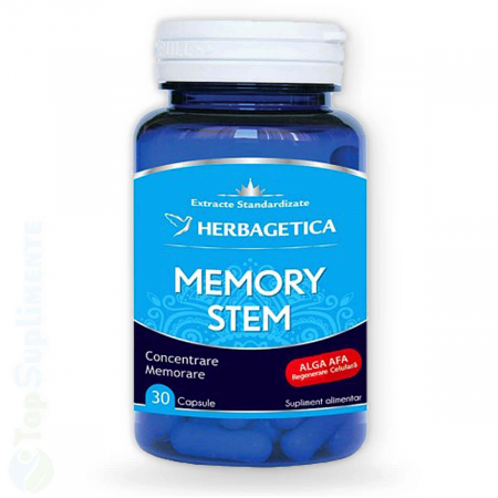 Pastile de memorie - Memory Stem pastile memorie concentrare Herbagetica - TopSuplimente