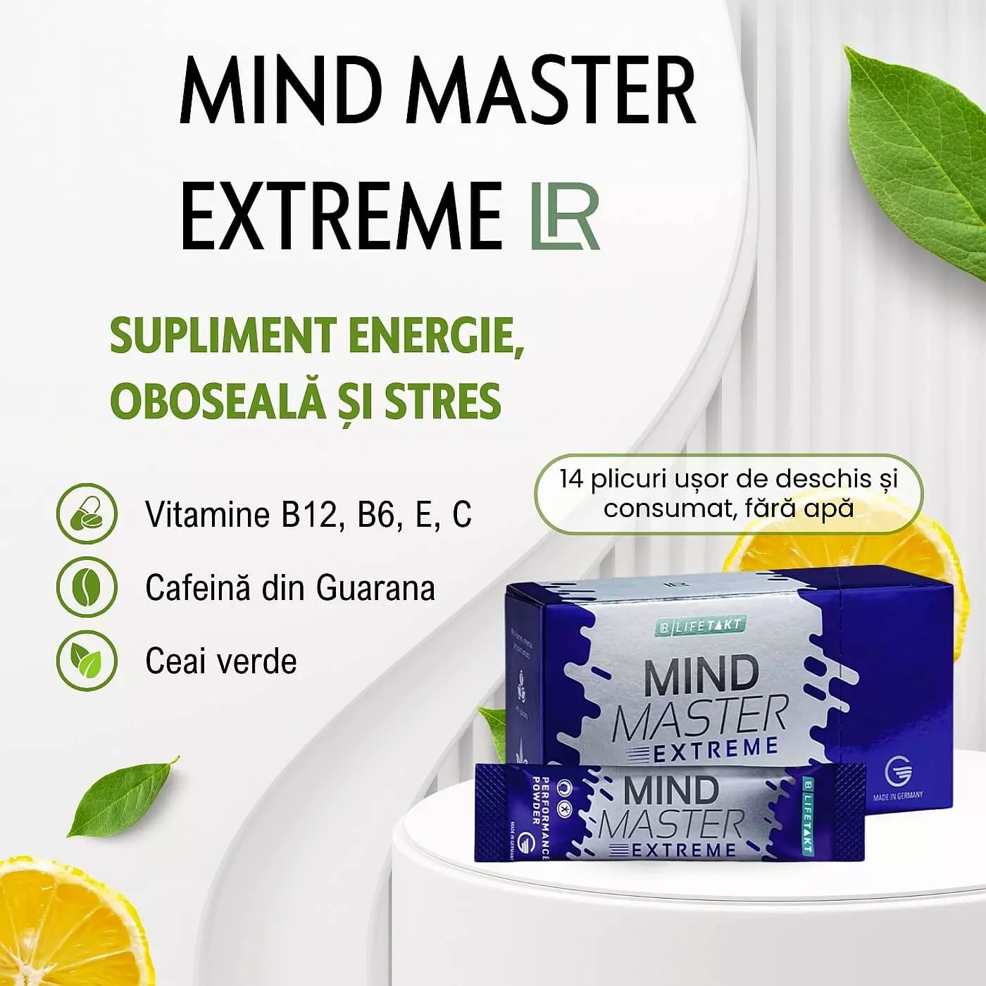 Mind Master Extreme supliment energie oboseala stres LR TopSuplimente [2]