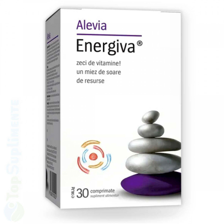 Suplimente alimentare - Energiva multivitamine si minerale Alevia - TopSuplimente