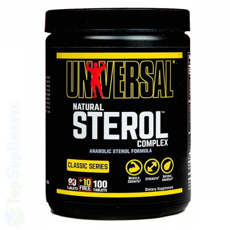 Aminoacizi suplimente - Natural Sterol Complex steroizi pastile naturali Universal Nutrition - TopSuplimente