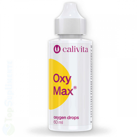 Suplimente alimentare - Oxy Max Calivita oxigen lichid picaturi 60ml TopSuplimente