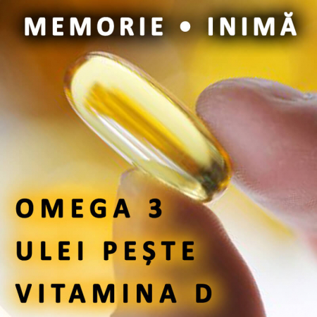Pachet suplimente inima circulație sistem vascular program protocol USANA omega3 ulei pește vitamine minerale antioxidant [3]
