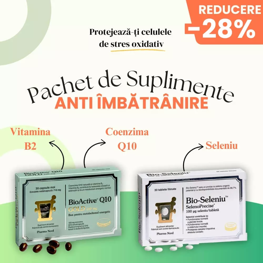 Suplimente antioxidanti - Pachet suplimente Longevitate si Antiaging Pharma Nord - TopSuplimente