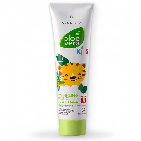 Cosmetice copii - Pasta de dinti cu straluciri magice pentru copii Aloe Vera Kids LR TopSuplimente