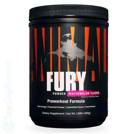 Pre workout - Pre workout Animal Fury Powder pudra Universal Nutrition 30 serviri TopSuplimente