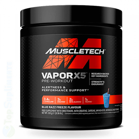 Arzatoare de grasimi - Pre workout si arzator de grasimi Vapor X5 MuscleTech - TopSuplimente