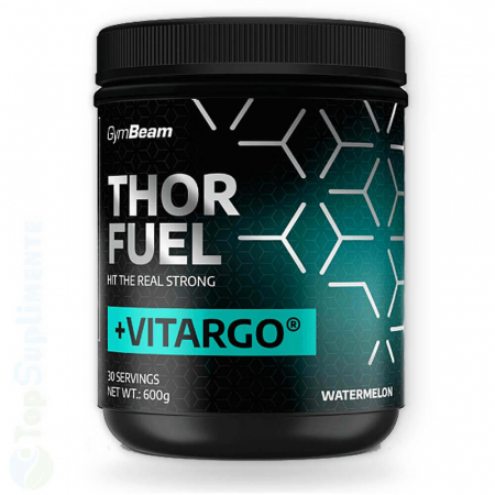 Thor Fuel + Vitargo formulă pre-antrenament GymBeam, extrem de puternic și concentrat, performanță, forță, rezistență [1]