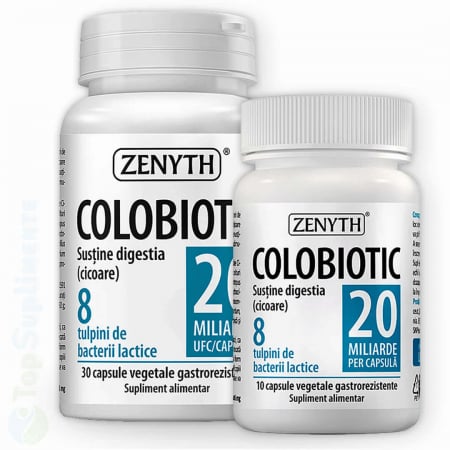Suplimente alimentare - Probiotic Colobiotic probiotice capsule pastile digestie Zenyth - TopSuplimente