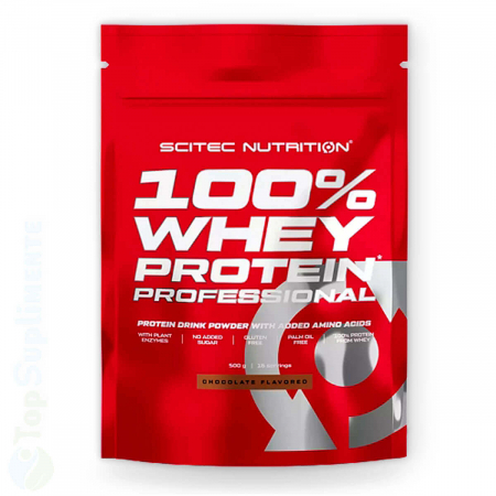 Proteine masa musculara - Proteine pudra proteica 100% Whey Protein Professional Scitec - TopSuplimente