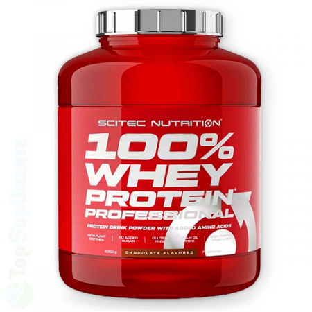 Proteine masa musculara - Proteine pudra proteica 100% Whey Protein Professional Scitec - TopSuplimente