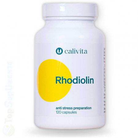 Suplimente alimentare - Rhodiolin Calivita 120 pastile antistres anxietate liniste si stres - TopSuplimente