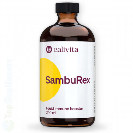 Vitamine lichide - SambuRex Calivita sirop imunitate vitamine lichide 240ml TopSuplimente
