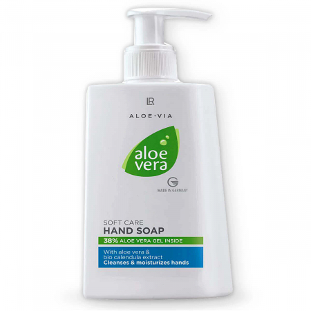 Creme de corp - Sapun lichid de maini cu Aloe Vera si galbenele LR TopSuplimente