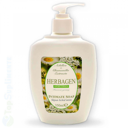 Ingrijire speciala - Sapun lichid intim coada soricelului musetel Herbagen 350ml TopSuplimente