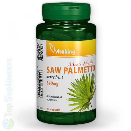 Saw Palmetto palmier pitic supliment pastile prostata Vitaking - TopSuplimente