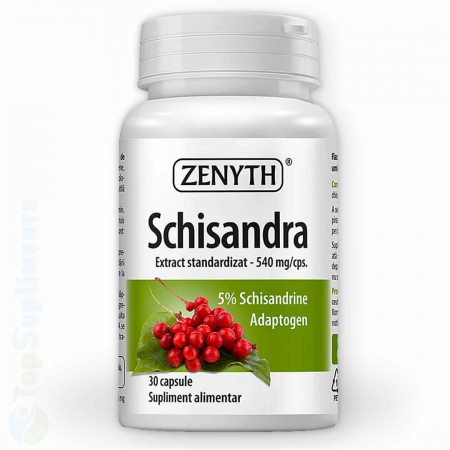 Suplimente potenta - Schisandra pastile antistres oboseala antioxidant Zenyth - TopSuplimente