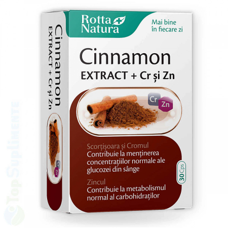 Suplimente antioxidanti - Scortisoara crom zinc tablete glucoza in sange Rotta Natura - TopSuplimente