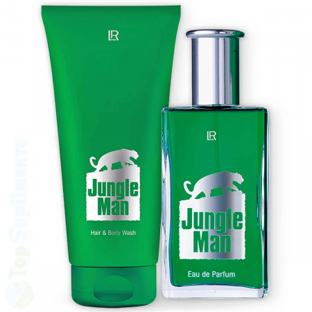 Parfumuri LR - SET parfum barbati sampon Jungle Man editie limitata clasic intens LR TopSuplimente