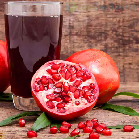 Suc bio Rodie 100% pur 500ml. antioxidanți, protejare organe, rinichi, inimă, ficat, hipertensiune, fructul pasiunii hormoni, imunitate, detoxifiere, psihic (Health Nutrition) [1]