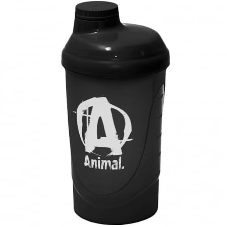 Proteine masa musculara - Shaker Animal Black 700ml Universal Nutrition - TopSuplimente