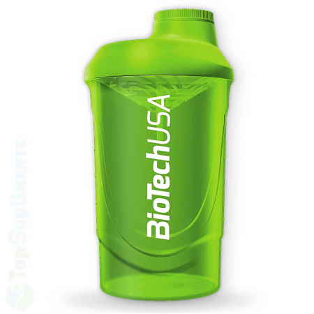Shaker Wave 600ml BioTech - TopSuplimente [1]