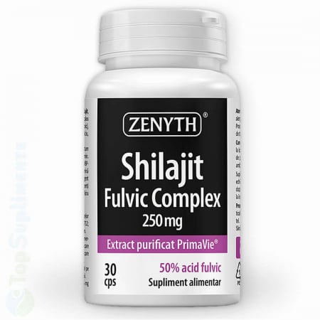 Suplimente digestie - Shilajit Complex Fulvic supliment pastile oboseala si energie Zenyth - TopSuplimente