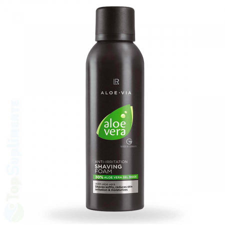 Cosmetice - Spuma de ras barbati cu Aloe Vera LR 200ml TopSuplimente
