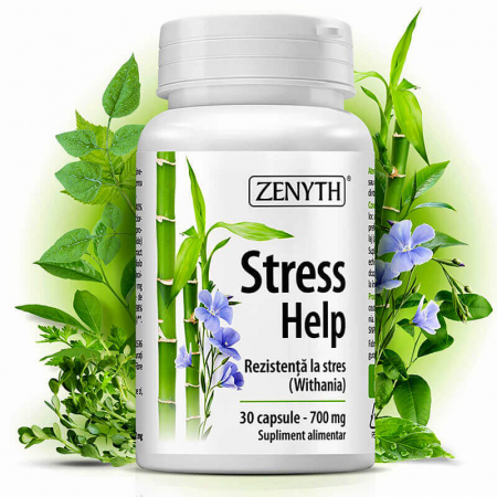 Pastile de memorie - Stress Help supliment pastile antistres, psihic, memorie, oboseala Zenyth - TopSuplimente